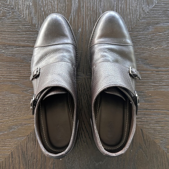 HUGO BOSS Brown Shoes Size 8.5 - Picture 2 of 6